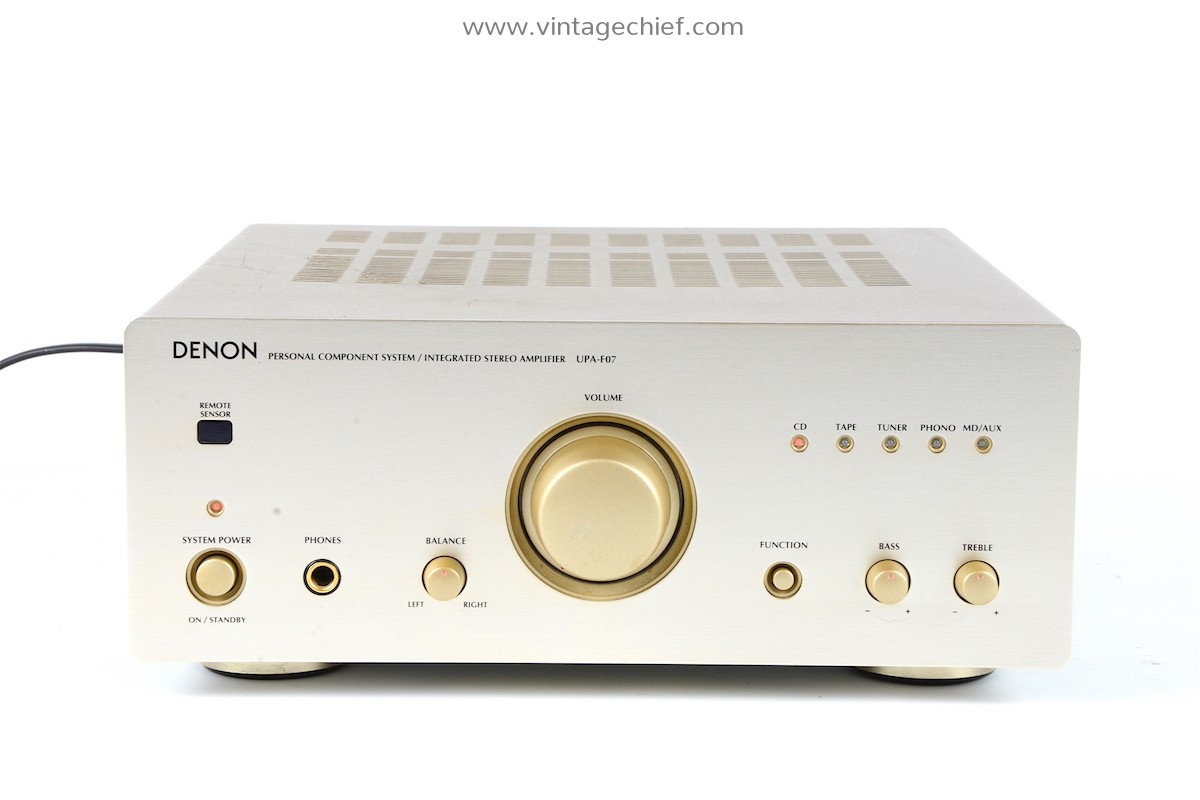 Denon UPA-F07 Amplifier | Champagne | Stereo | Phono