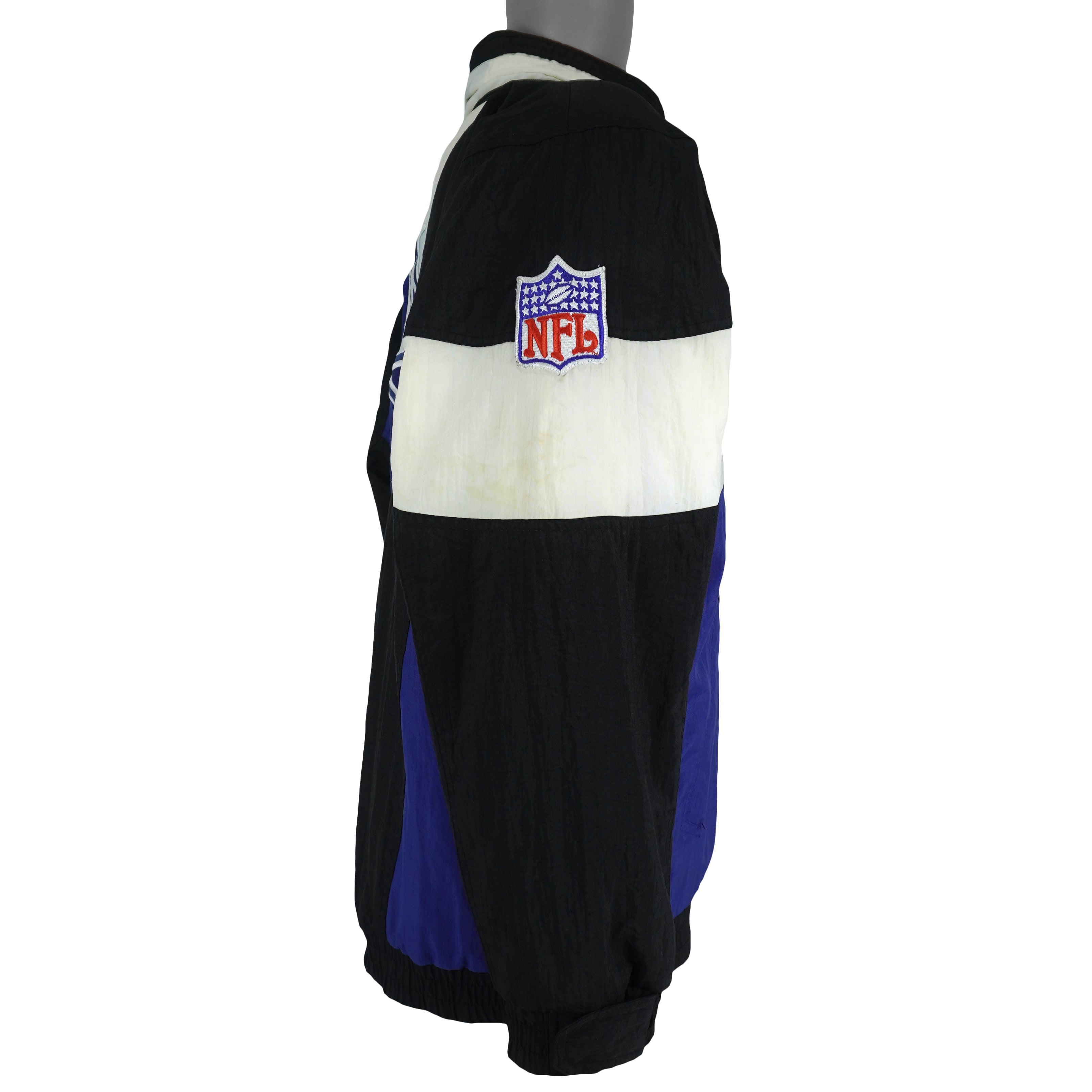 Vintage NFL (Apex One) - Dallas Cowboys Zip-Up Puffer Jacket 1990s