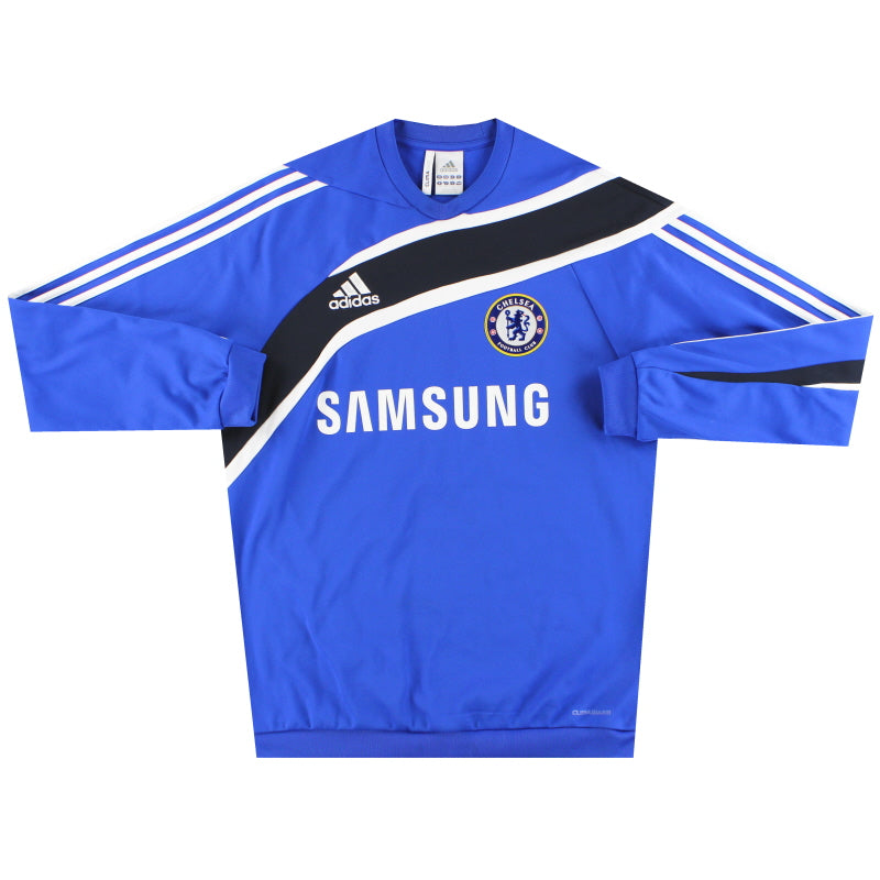 2009-10 Chelsea adidas Training Sweatshirt M E83976 | Vintage