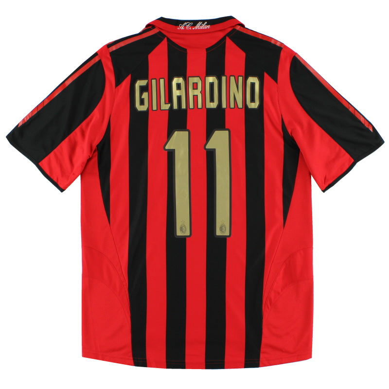 2005-06 AC Milan Home Shirt Gilardino #11 *Mint* M 109965