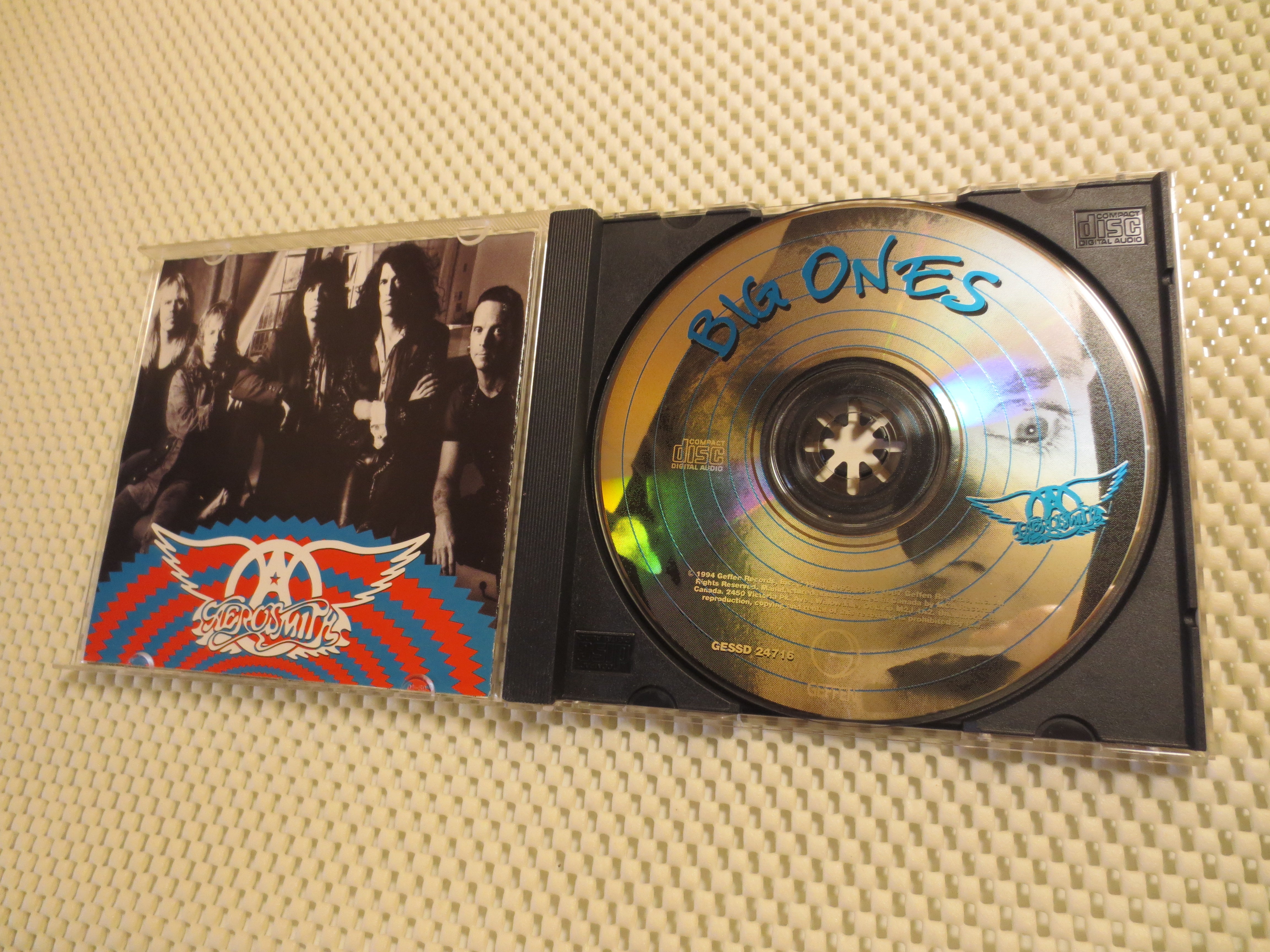 AEROSMITH, BIG Ones, AEROSMITH Cd, Pump Cd, Rock Cd, Aerosmith Lp