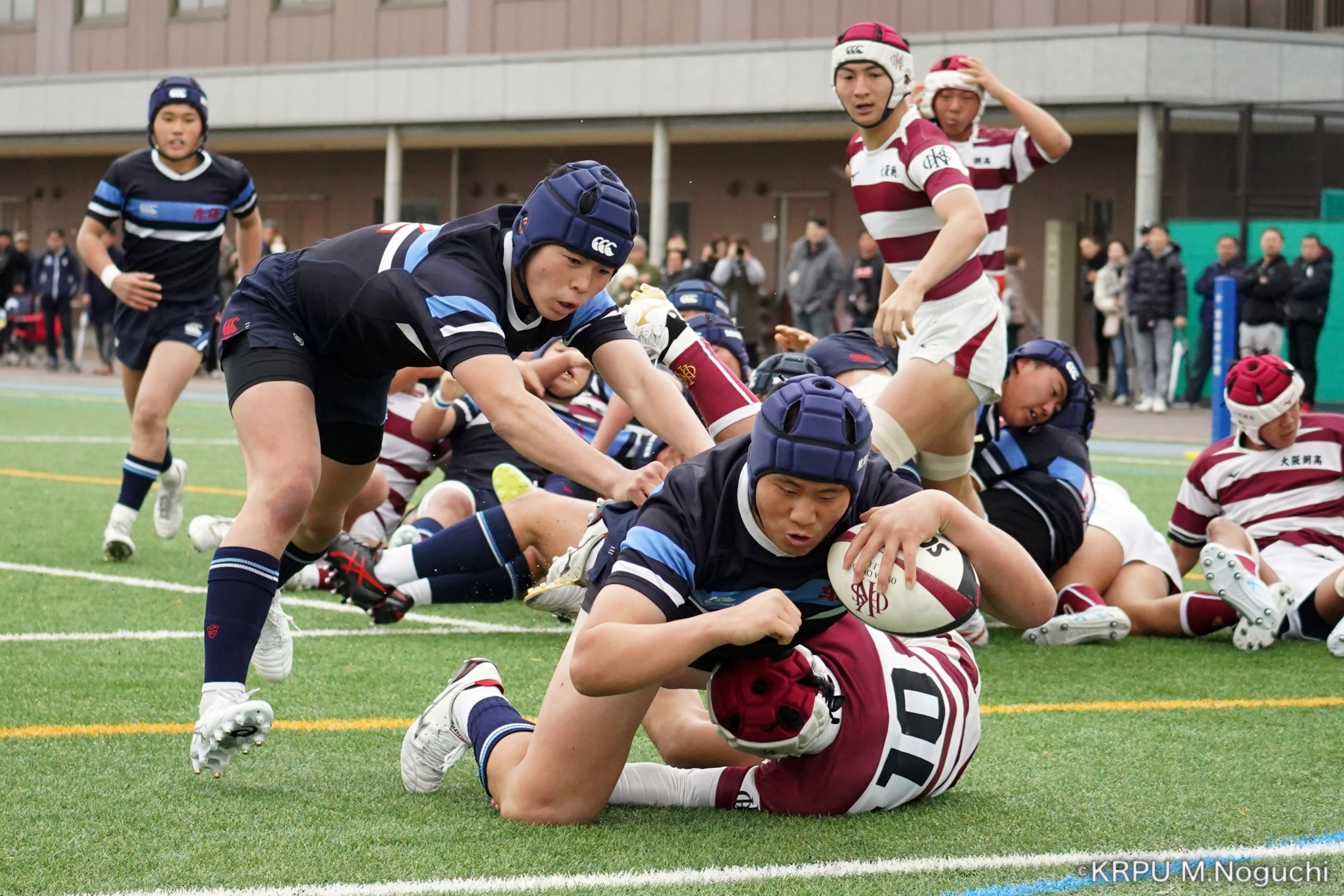 大阪府高校ラグビー新人戦、決勝は1月28日に花園ラグビー場第2