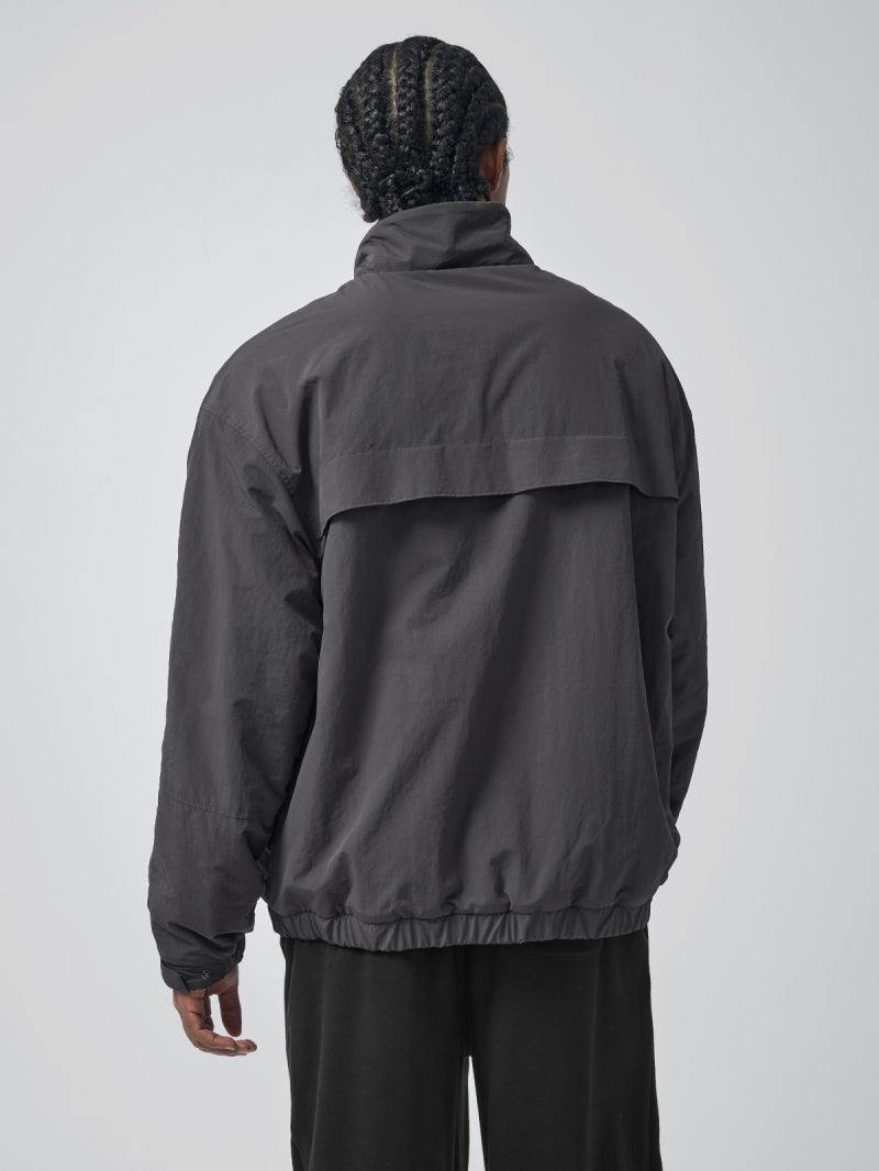 リバーシブル フリース ジャケット