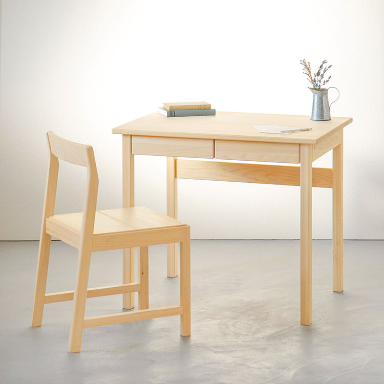 4本脚デスク 80｜家具と学習机(デスク)の専門店キシル