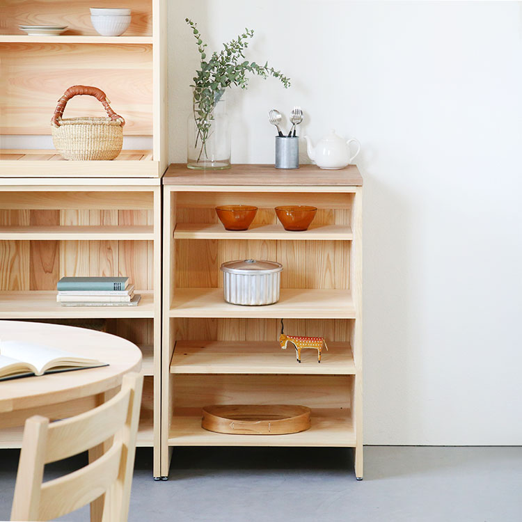 キッチンカウンター C80｜家具とキッチン収納の専門店キシル