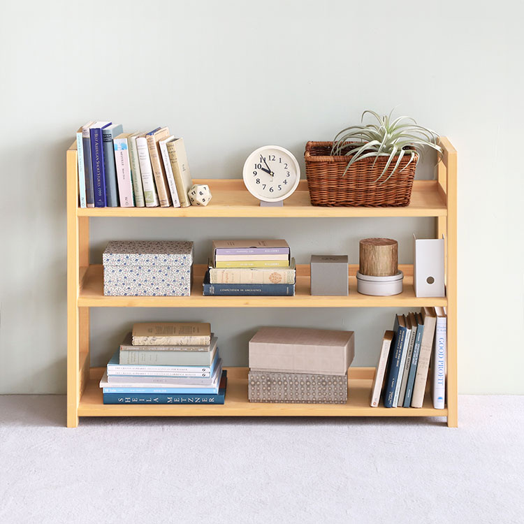 オープンラック ハーフ 80｜家具とリビング収納の専門店キシル