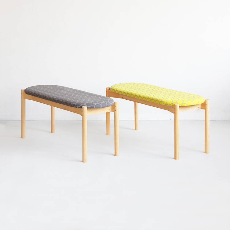 ベンチ O mina perhonen｜家具と木製チェアの専門店キシル
