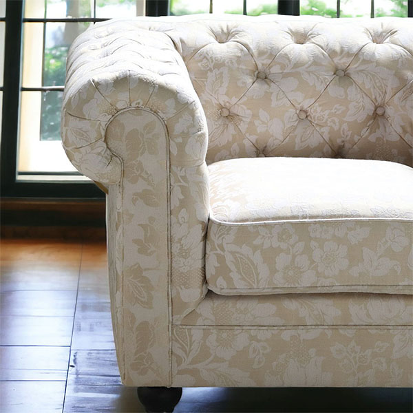 輸入家具 英国調 チェスターフィールド コーナーソファ リバプール