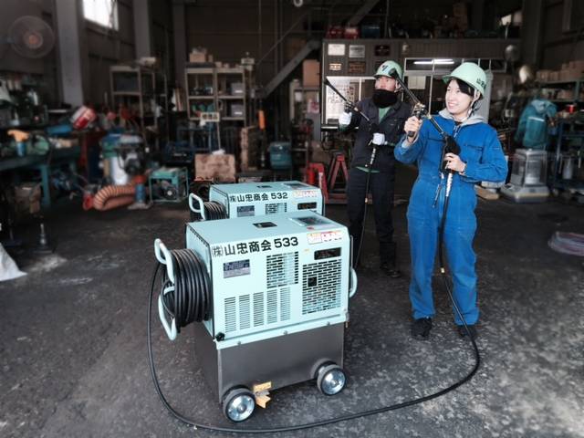 エンジン式高圧洗浄機 HPJ-550WES | レンタル 機械レンタルネット