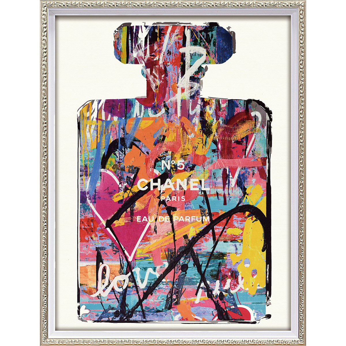 オマージュキャンバスアート「パフューム グラフィティ1（Mサイズ