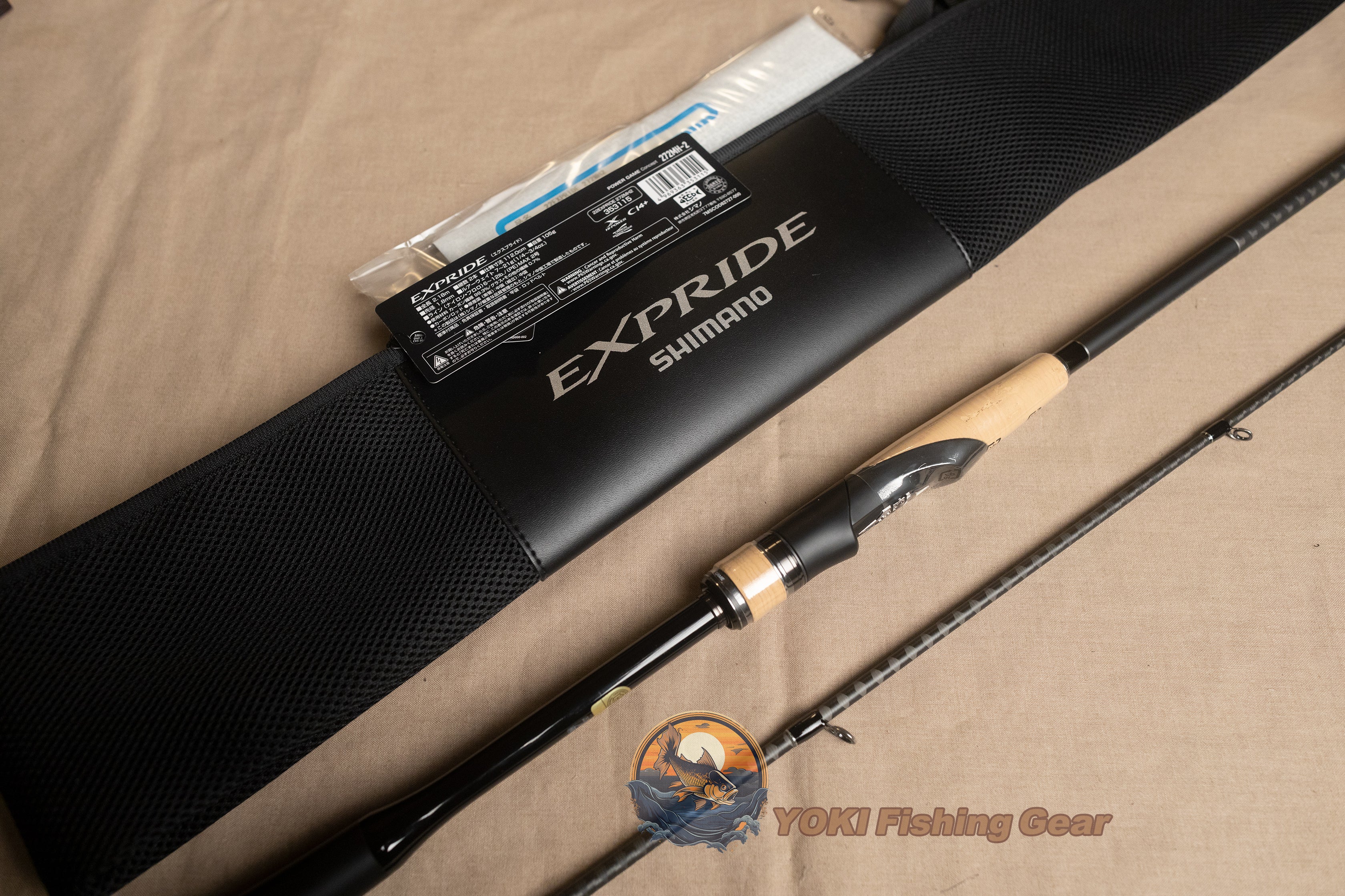 Brand New Shimano 22 Expride 272MH-2 Spinning Rod for Bass – YOKI