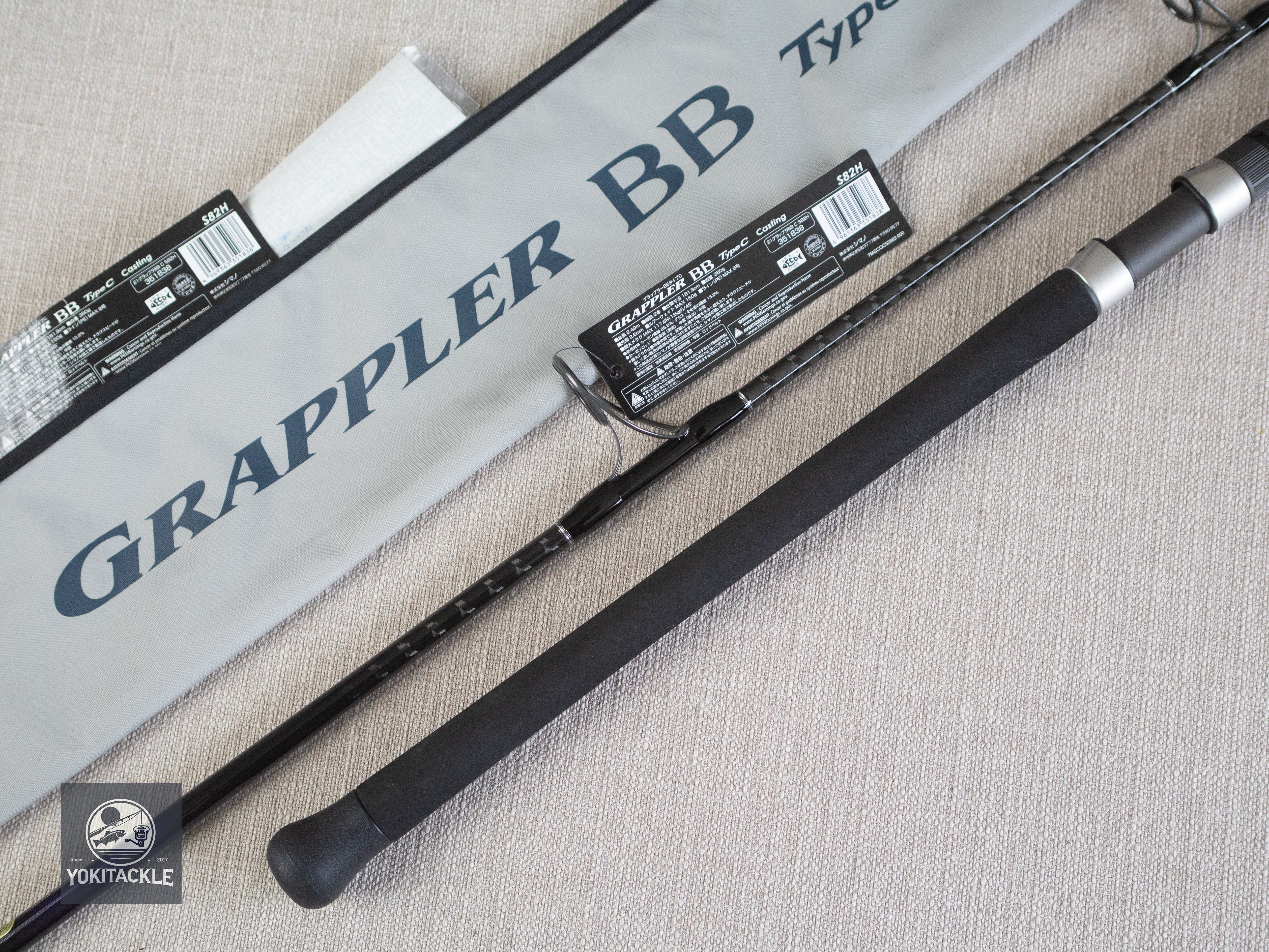 Brand New Shimano GRAPPLER BB Type-C S82H Butt Joint Fishing Rod