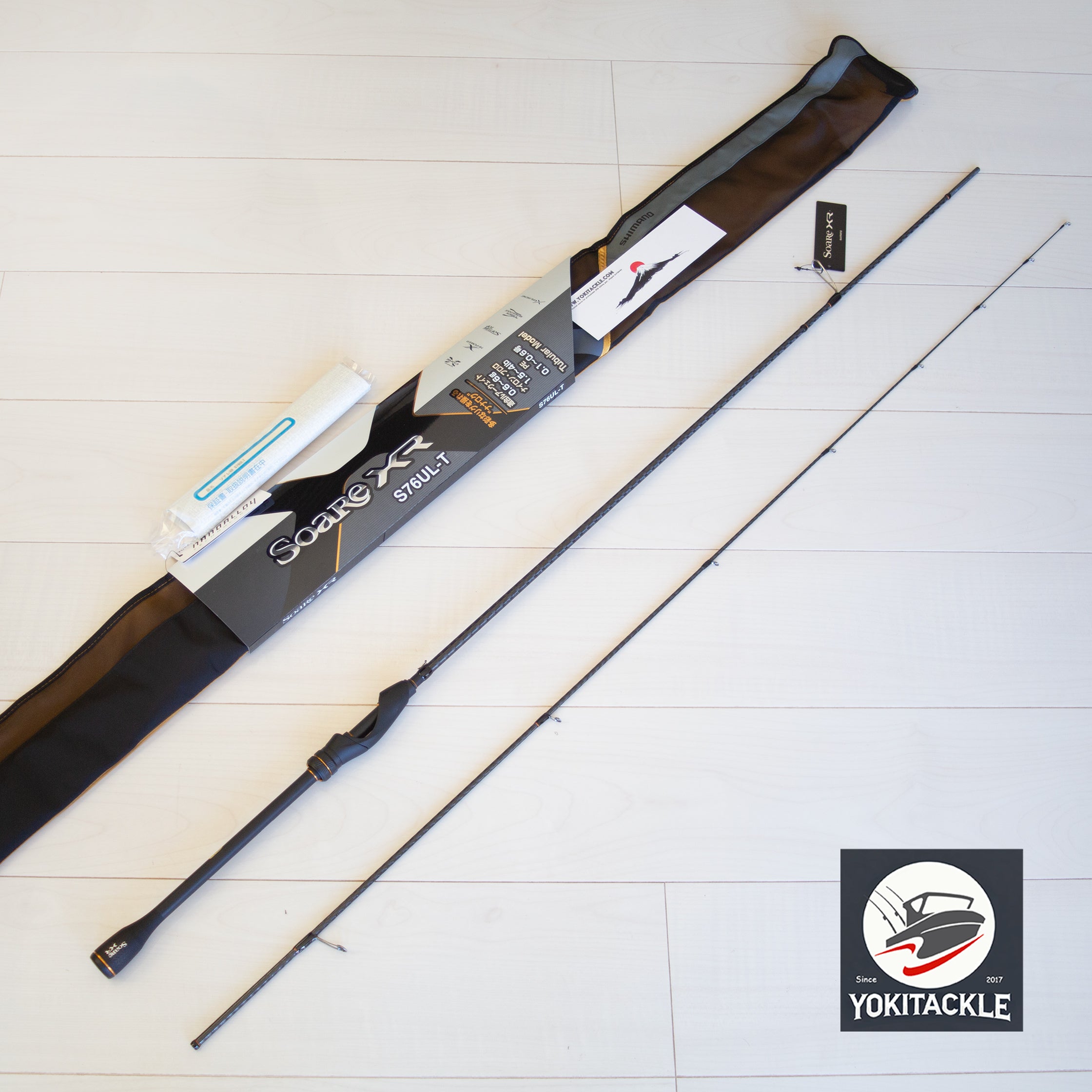 Brand New Shimano 21 SOARE XR S76UL-T Spinning Rod – YOKI Tackle
