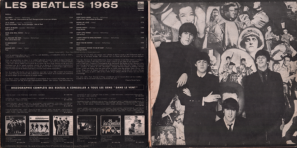 The Beatles France LP: Original Released