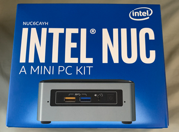 Intel NUC（小型PCベアボーンキット）で、Ubuntu Desktop を動かす