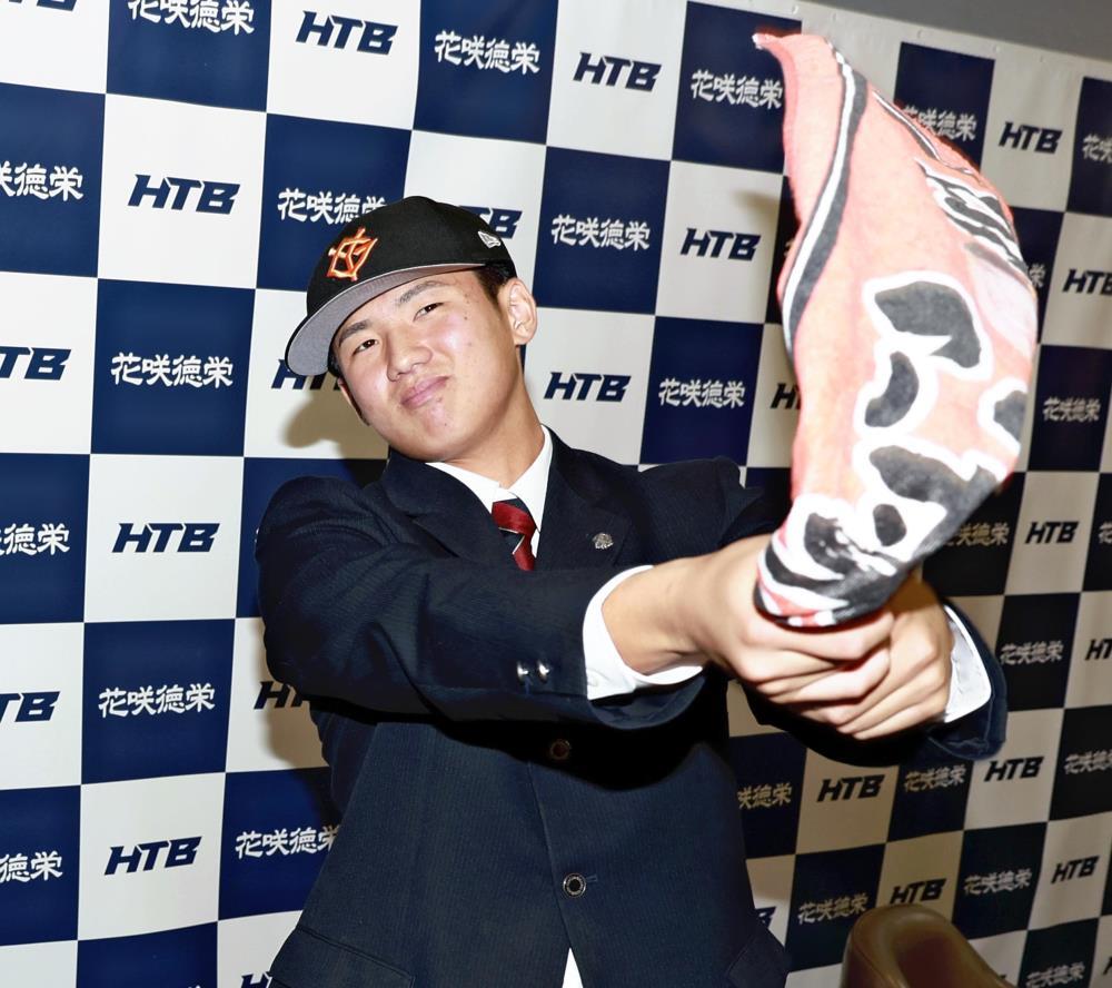 ドラフト2024：巨人1位の石塚裕惺内野手、憧れの坂本勇人に「近づき