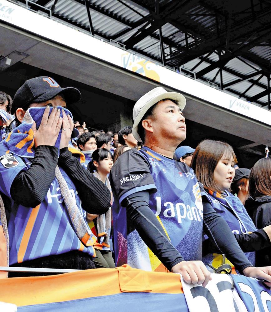 V・ファーレン長崎のJ1昇格プレーオフ準決勝、1―4で仙台に大敗