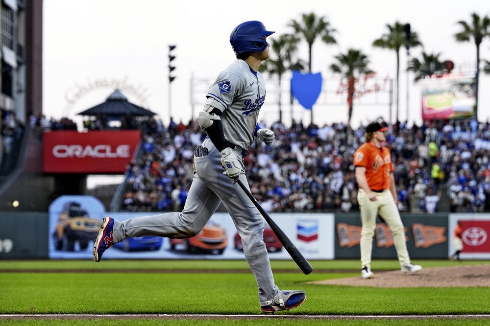 ドジャース大谷翔平、日本人選手初の「スプラッシュ・ヒット」…2試合
