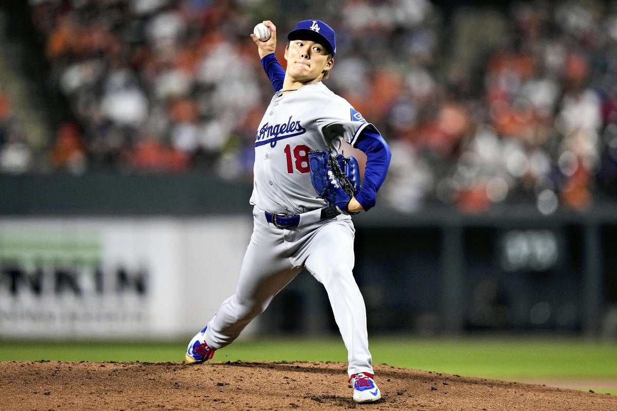 山本由伸が九回二死までノーノー投球、「最後の1人」に被弾で日本人3