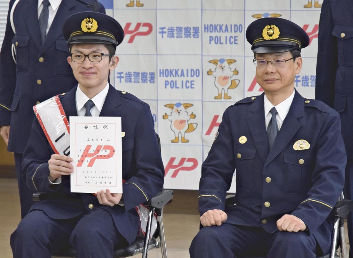 北海道：デフバドミントン金メダルの森本さんら、110番適切利用を