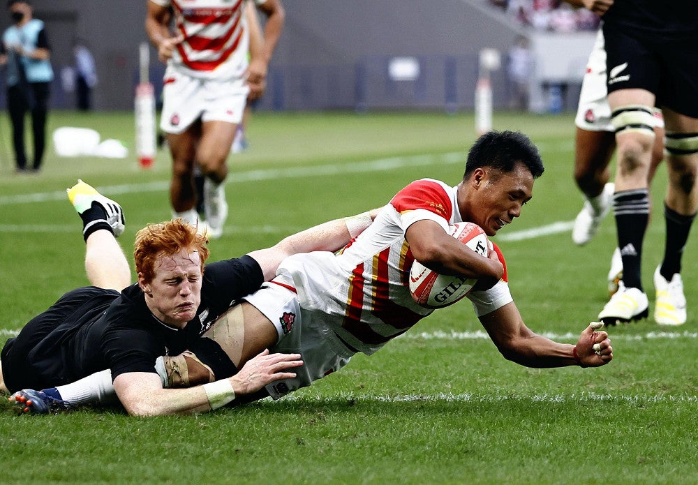 日本がオールブラックスに惜敗、大金星逃す…6万5000人から大きな