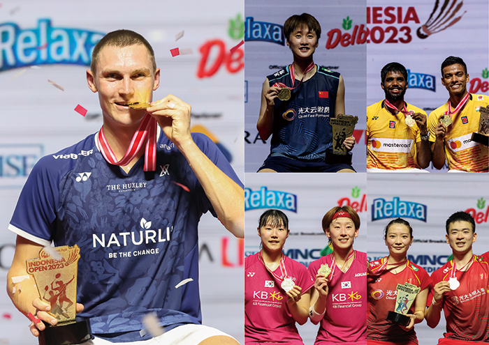 チームヨネックスが全種目制覇 インドネシアオープン｜NEWS ニュース