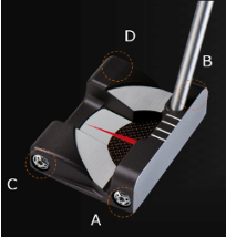 1mのパットが90％以上※の確率で入る〜 慣性モーメント拡大でさらに