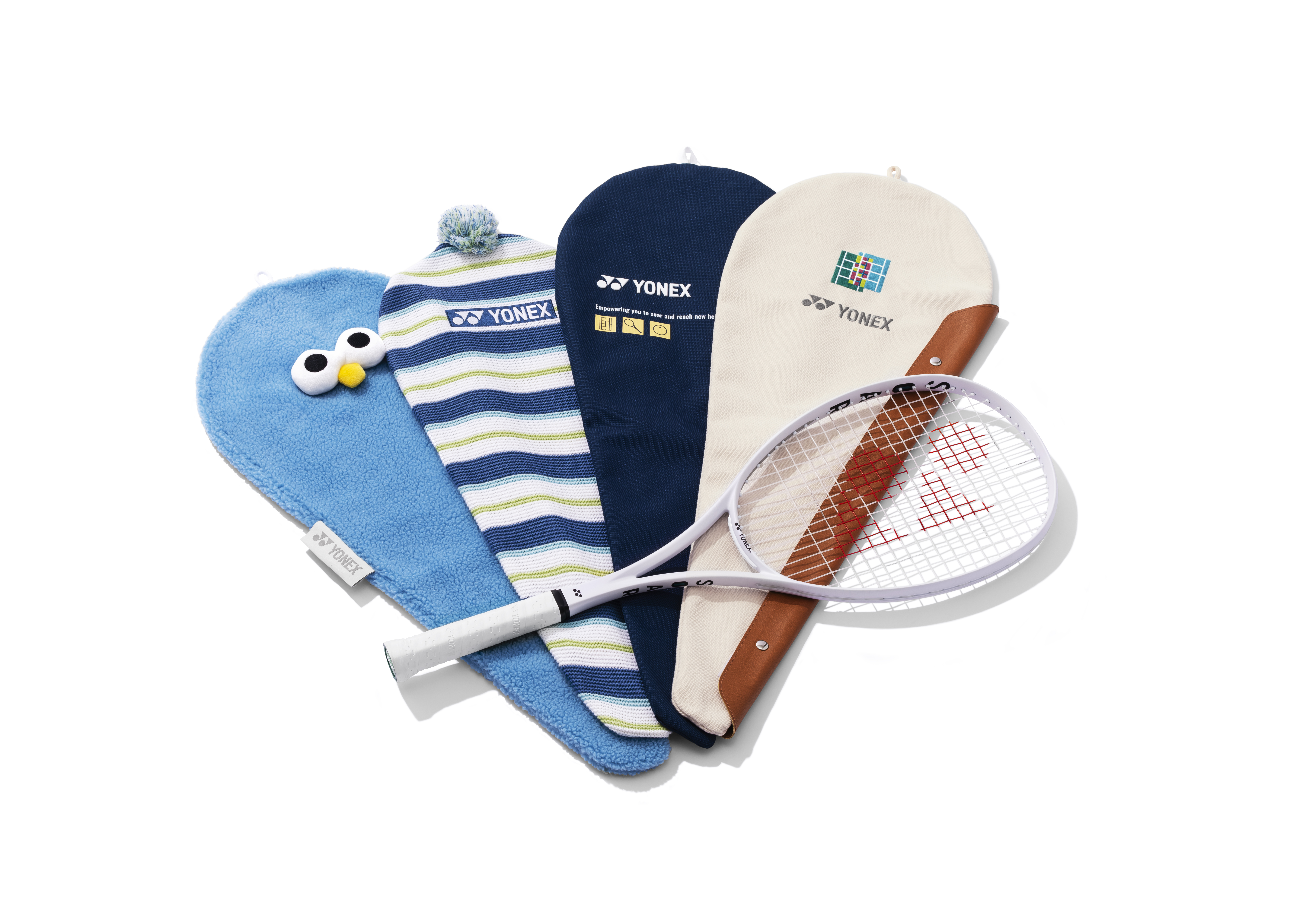 選べる多彩な4種類のラケットケース ソフトテニスラケット新シリーズ