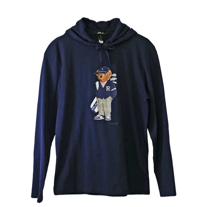 RLX POLO GOLF ラルフローレン メンズポロベア 長袖 Tパーカー トレ-ナ