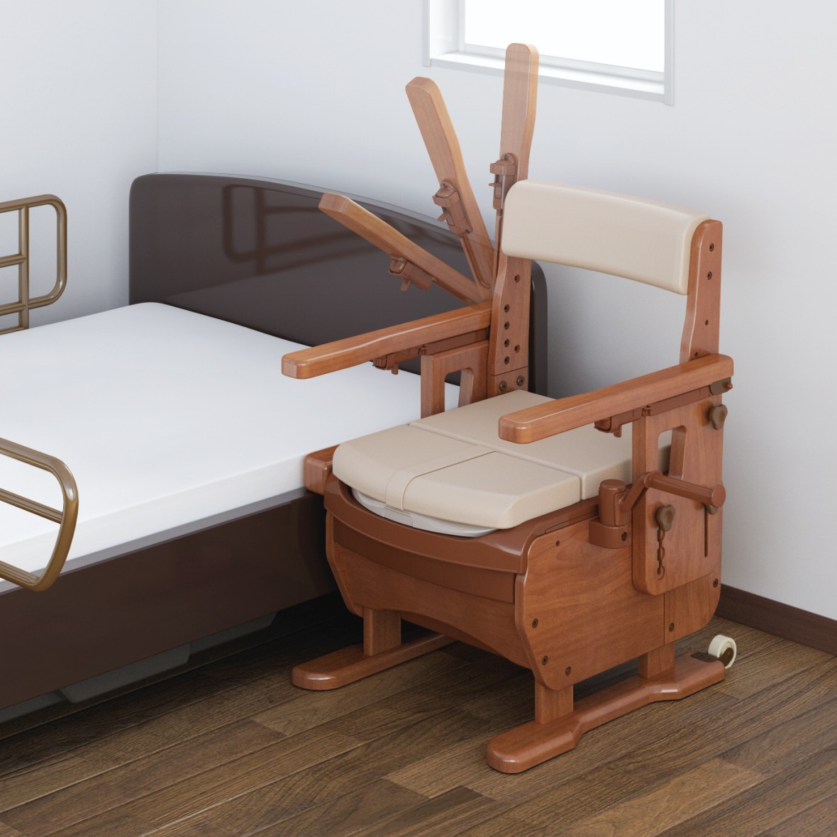 アロン化成 家具調トイレ セレクトR はねあげ ソフト便座