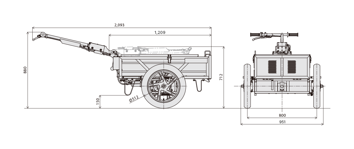 仕様緒元 -［E058］消防用 電動アシストホースカー｜消防・防災製品
