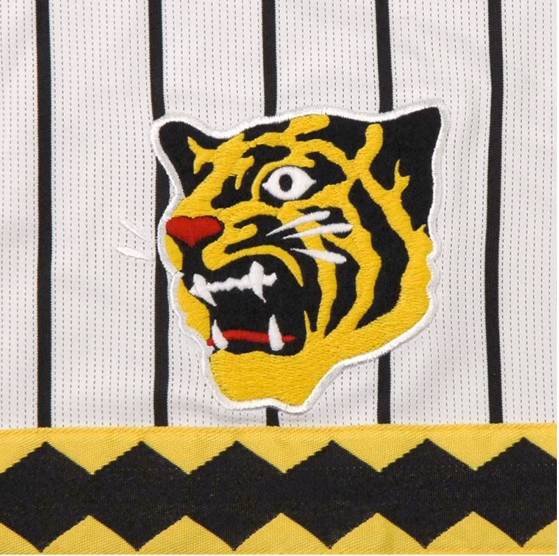 1976年度ホーム用メッシュジャージ(ミズノ製)輝流ライン【阪神