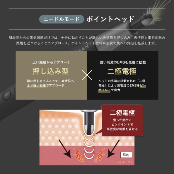 WAVY ニードルリフトポインター SP｜ヤーマン公式通販サイト