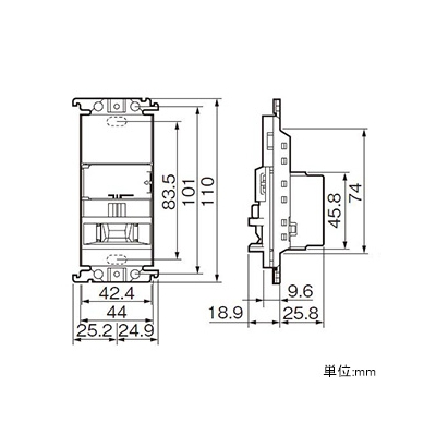 YAZAWA公式卸サイト】熱線センサ付自動スイッチ 《かってにスイッチ