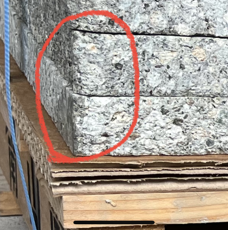 大谷石骨材入りコンクリート人工材 約40x300x900mm 商品詳細│有限