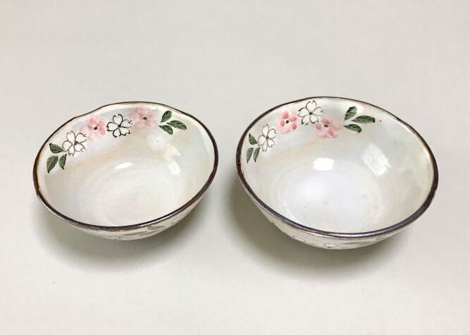 京焼・清水焼 ご飯茶碗 着彩桜（ちゃくさいさくら）｜京焼・清水焼