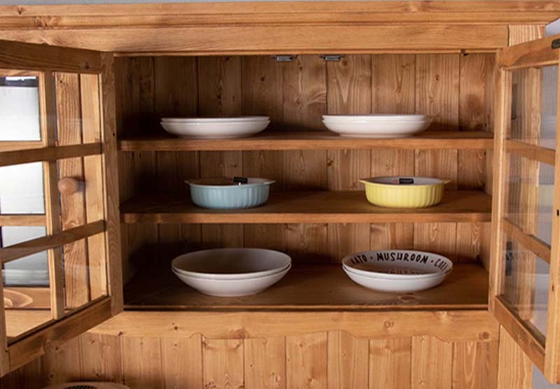 食器棚 120幅 ダイニングボード アメリカンカントリー 【デンバー