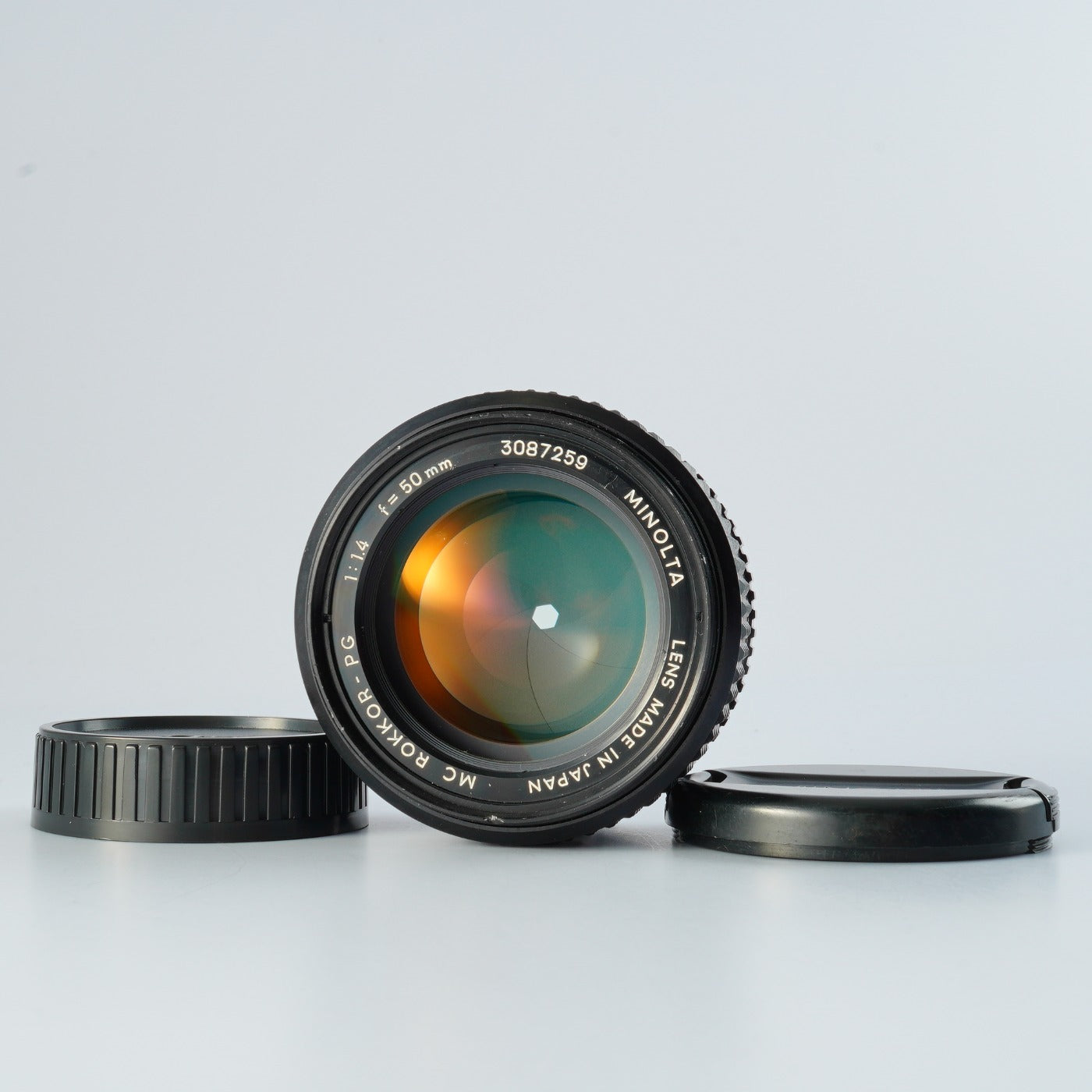 美品 Minolta MC ROKKOR-PG 50mm F1.4 #9758 MINOLTA MC ROKKOR-PG