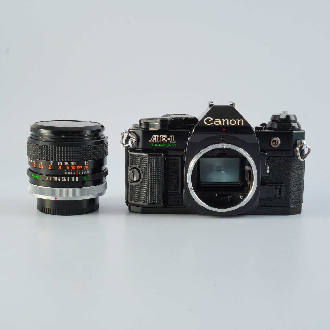 キヤノン AE-1 PROGRAM NFD 50mm f1.4 +付属品 動確 キヤノン Canon AE