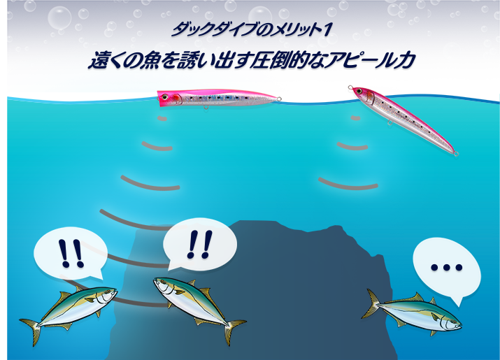 ダックダイブ F190 - マリア製品情報詳細｜Maria｜海のルアー