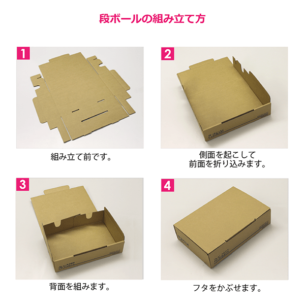 山櫻小ロット用段ボール 角1：200枚用: 発送・梱包資材【オンライン