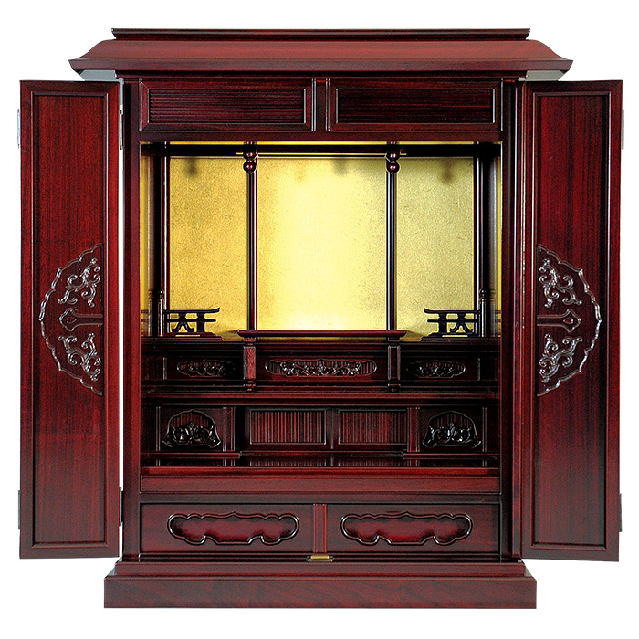 紫檀 厨子型 23号 | 仏壇・仏具・寺院仏具の「銀座 安田松慶堂」【公式】