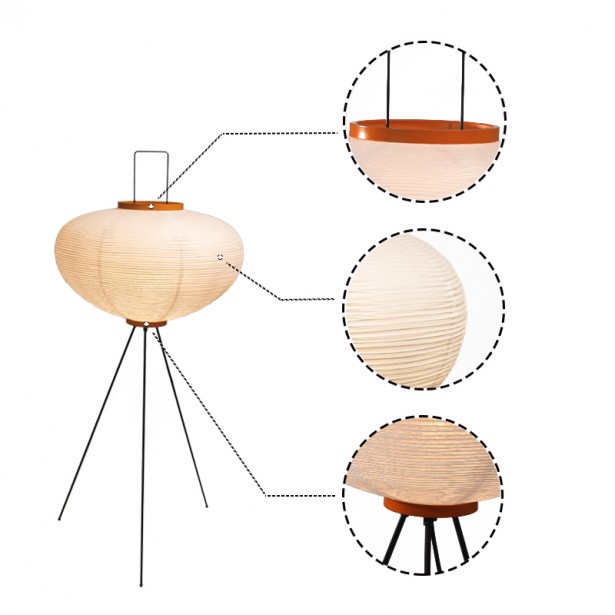 Akari あかり10Aフロアランプ | - Yigo Lighting