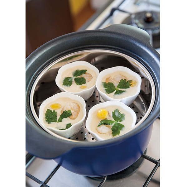 万能鍋 大（IH対応）(ネイビー)｜鍋・フライヤー・ケトル｜料理家 栗原