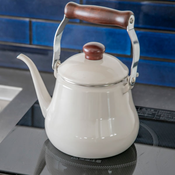 IH対応ホーローケトル 1.5L｜鍋・フライヤー・ケトル｜料理家 栗原