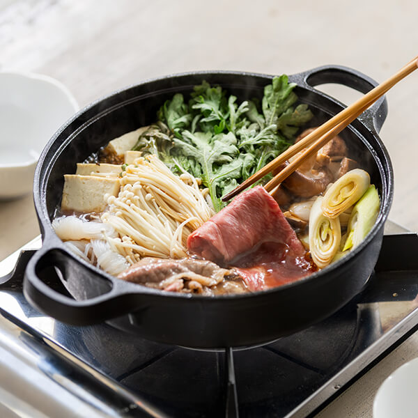 WEB限定】南部鉄器 すき焼鍋 24cm｜鉄器｜料理家 栗原はるみ レシピ