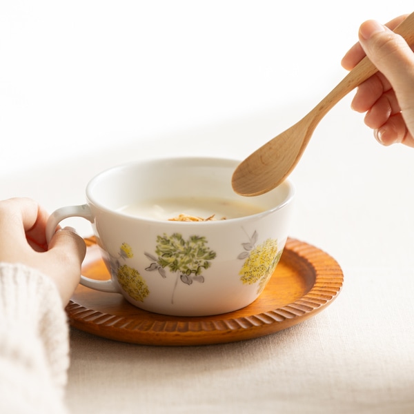 アリウム スープカップ｜カップ・湯のみ・ポット｜料理家 栗原はるみ