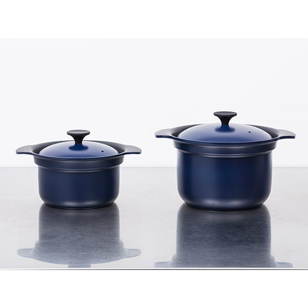 万能鍋 大（IH対応）(ネイビー)｜鍋・フライヤー・ケトル｜料理家 栗原