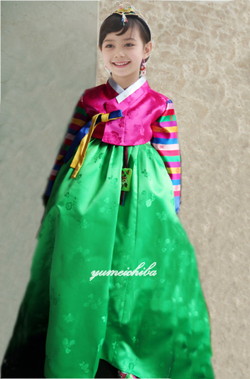 チマチョゴリ単品mポべ(身長81～86cm 2号サイズ) 単品 夢市場本店