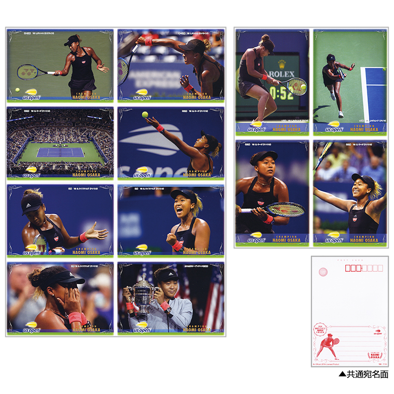 切手・趣味の通信販売｜スタマガネット 大坂なおみ選手 2018全米